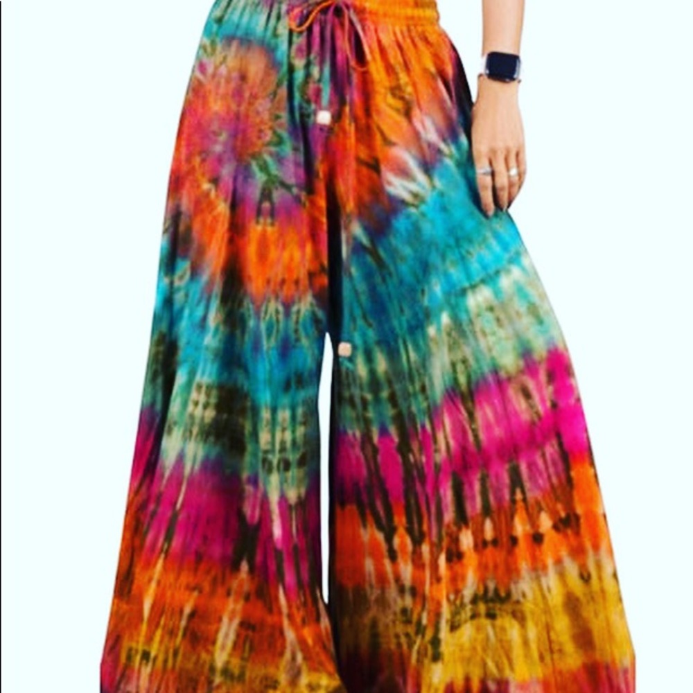 COPY - Bohemian free size pants . Made in India. Color vary from the pictures.